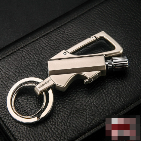 Pocket Size Keychain with Lighter and Bottle Opener