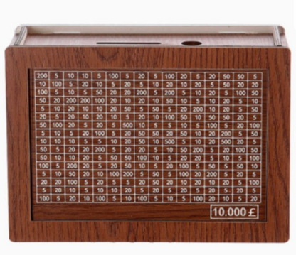 Wood Money Bank