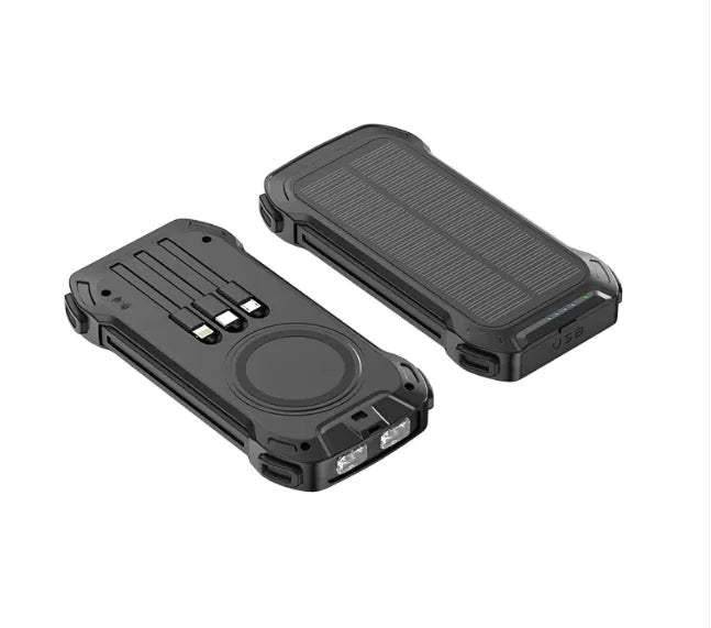 Kabellose Solar-Powerbank