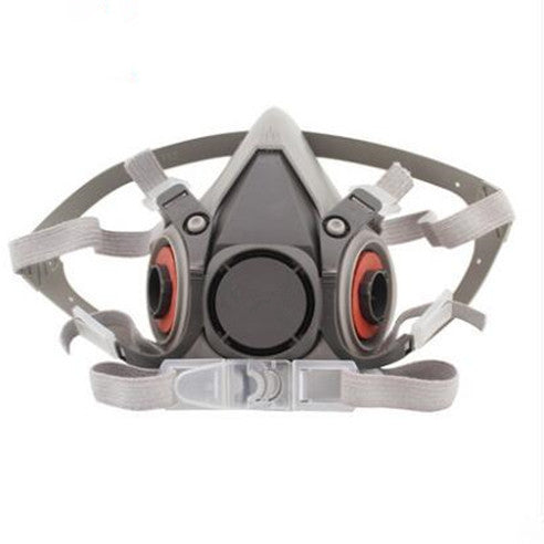 6200 Gas Mask 7-Piece Set for Industrial Protection
