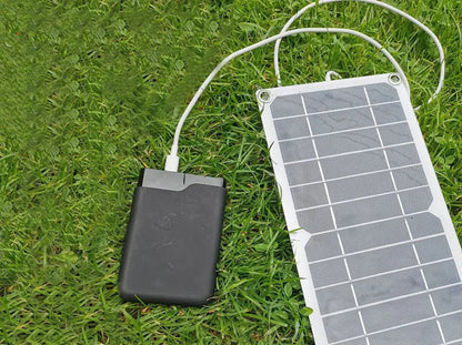 Tragbares Solarpanel mit USB-Ladegerät