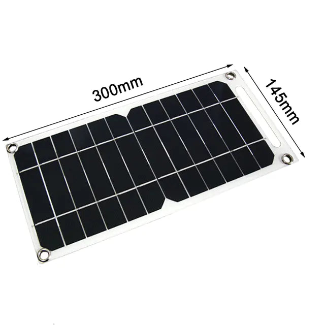 Tragbares Solarpanel mit USB-Ladegerät