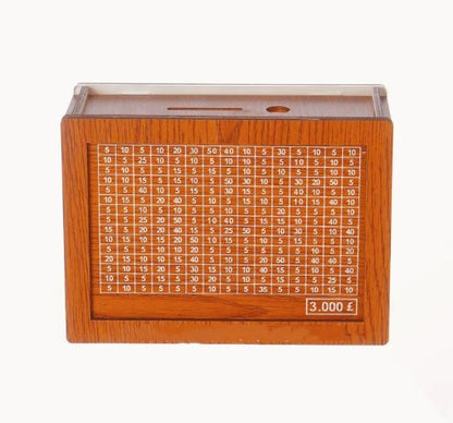 Wood Money Bank