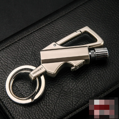 Pocket Size Keychain with Lighter and Bottle Opener