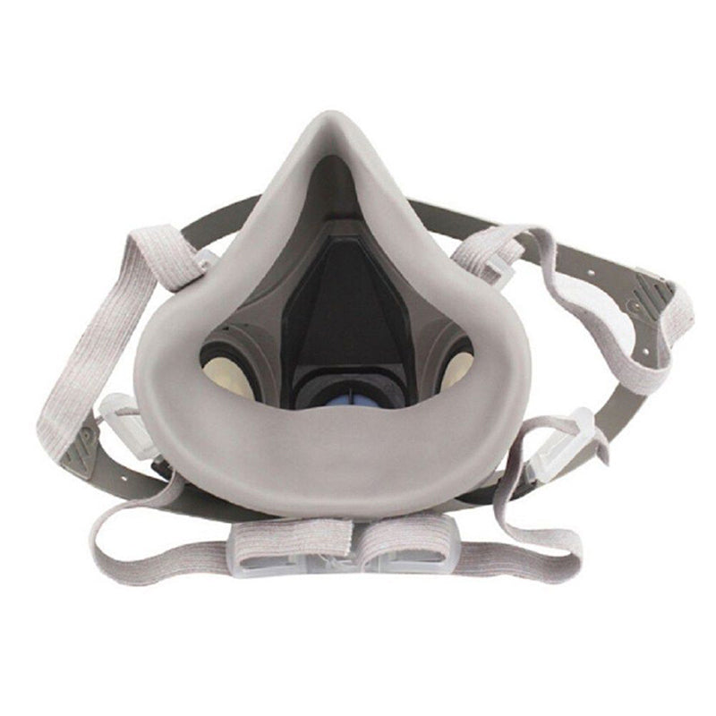 6200 Gas Mask 7-Piece Set for Industrial Protection