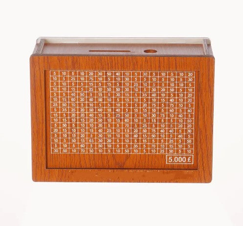 Wood Money Bank