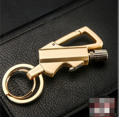 Pocket Size Keychain with Lighter and Bottle Opener