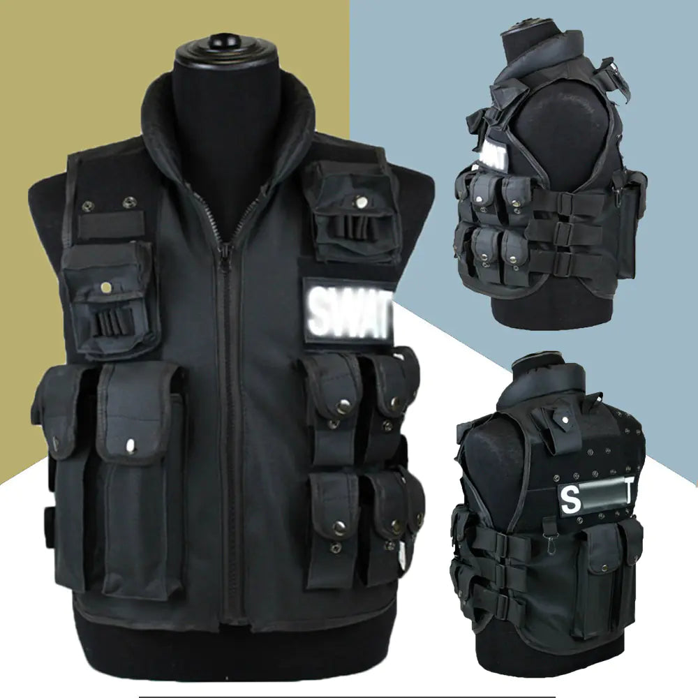 Tactisch vest voor volwassenen – Unisex outdoor gevechtsuitrusting