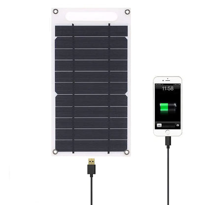 Tragbares Solarpanel mit USB-Ladegerät