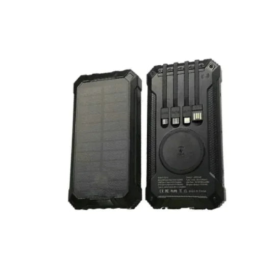 Kabellose Solar-Powerbank
