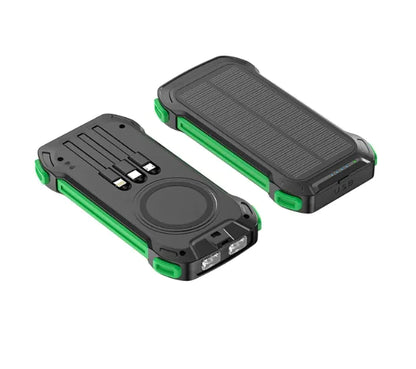 Kabellose Solar-Powerbank