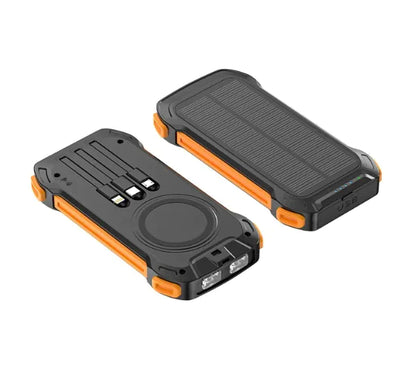 Kabellose Solar-Powerbank