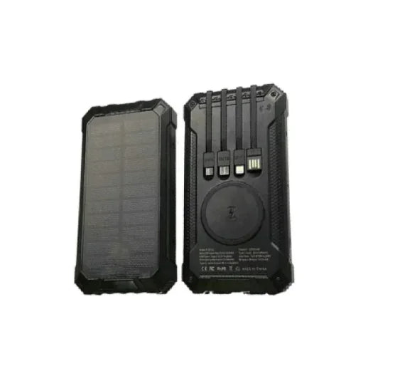Kabellose Solar-Powerbank